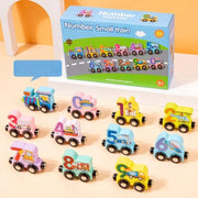 Letters Magnetic Train Puzzle Wooden Toy Car thumbnail 15