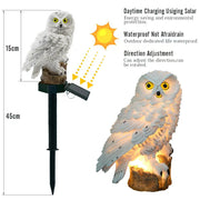 Waterproof Solar Owl Light thumbnail 4