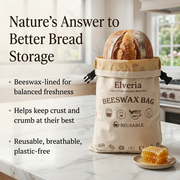 Premium 100% Cotton-Beeswax Bread Bags thumbnail 4
