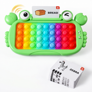 Interactive Talking Flash Card Learning Tablet with Pop-It Keyboard, Spelling & Phonics Games thumbnail 6
