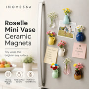 Roselle Mini Vase Ceramic Magnets thumbnail 1