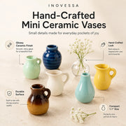 Roselle Mini Vase Ceramic Magnets thumbnail 4