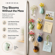 Roselle Mini Vase Ceramic Magnets thumbnail 6