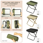 Portable Folding Stool with Carry Pouch thumbnail 7