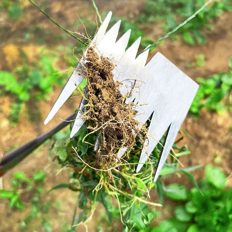 IronRake® Mini | Manual Weeder & Tilling Garden Tool