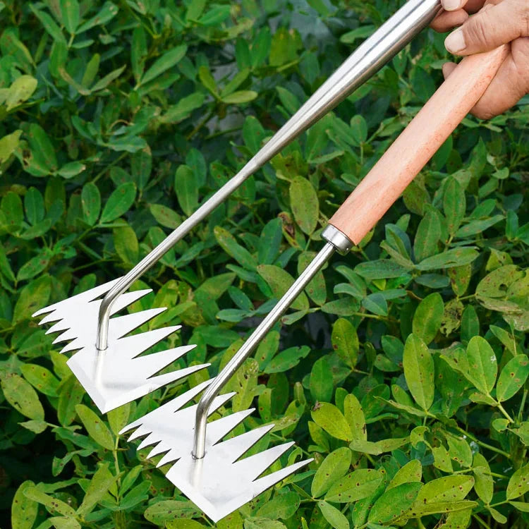 IronRake® Mini | Manual Weeder & Tilling Garden Tool