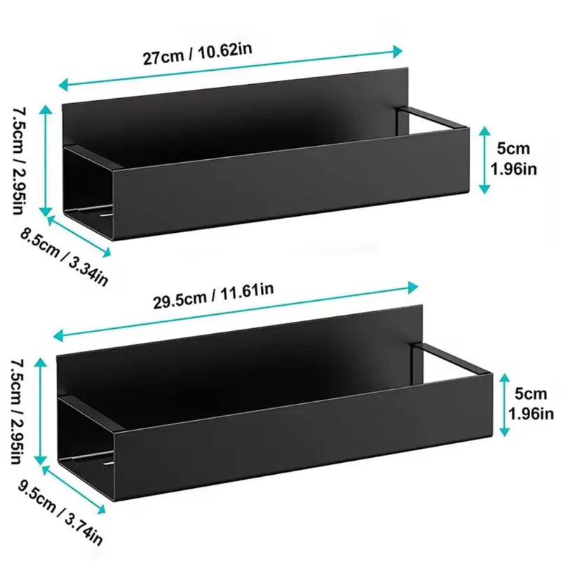 Stylish organization - magnetic spice rack