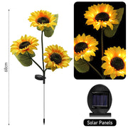 SolarSunflower® | Solar-Powered Sunflower Lights thumbnail 3