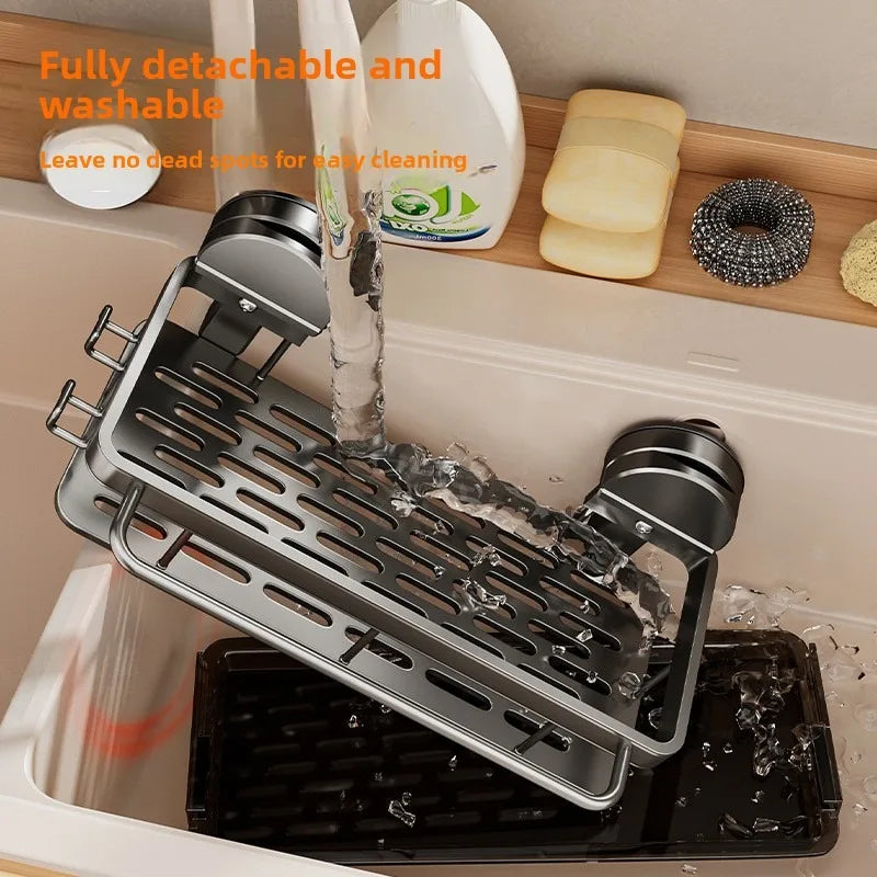 No-drill Sink Storage Rack