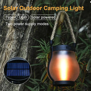 Solar Flame Lantern Outdoor Lamp thumbnail 7