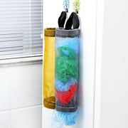 Home Grocery Bag Holder Wall Mount Plastic Bag Holder Dispenser Hanging Storage Trash Garbage Bag Kitchen Garbage Organizer thumbnail 2