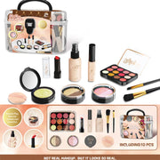 Kids Toys Simulation Cosmetics Set Pretend Play Makeup Toys For Girls Play House Simulation Make up Educational Toys Gifts thumbnail 6