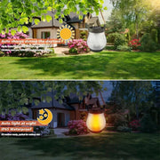 Solar Flame Lantern Outdoor Lamp thumbnail 4