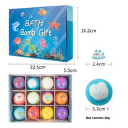 12PCS Bath Bombs Set with Toys Inside thumbnail 6