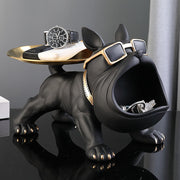 ArtZ® Bodybuilder Bulldog Storage Bin And Tray thumbnail 1