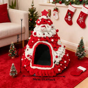 Christmas Tree Cat House & Cosy Bed thumbnail 10