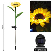SolarSunflower® | Solar-Powered Sunflower Lights thumbnail 1