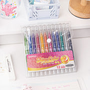 Glitter Gel Pens Set – Sparkling Colors for Adult Coloring & Drawing thumbnail 18