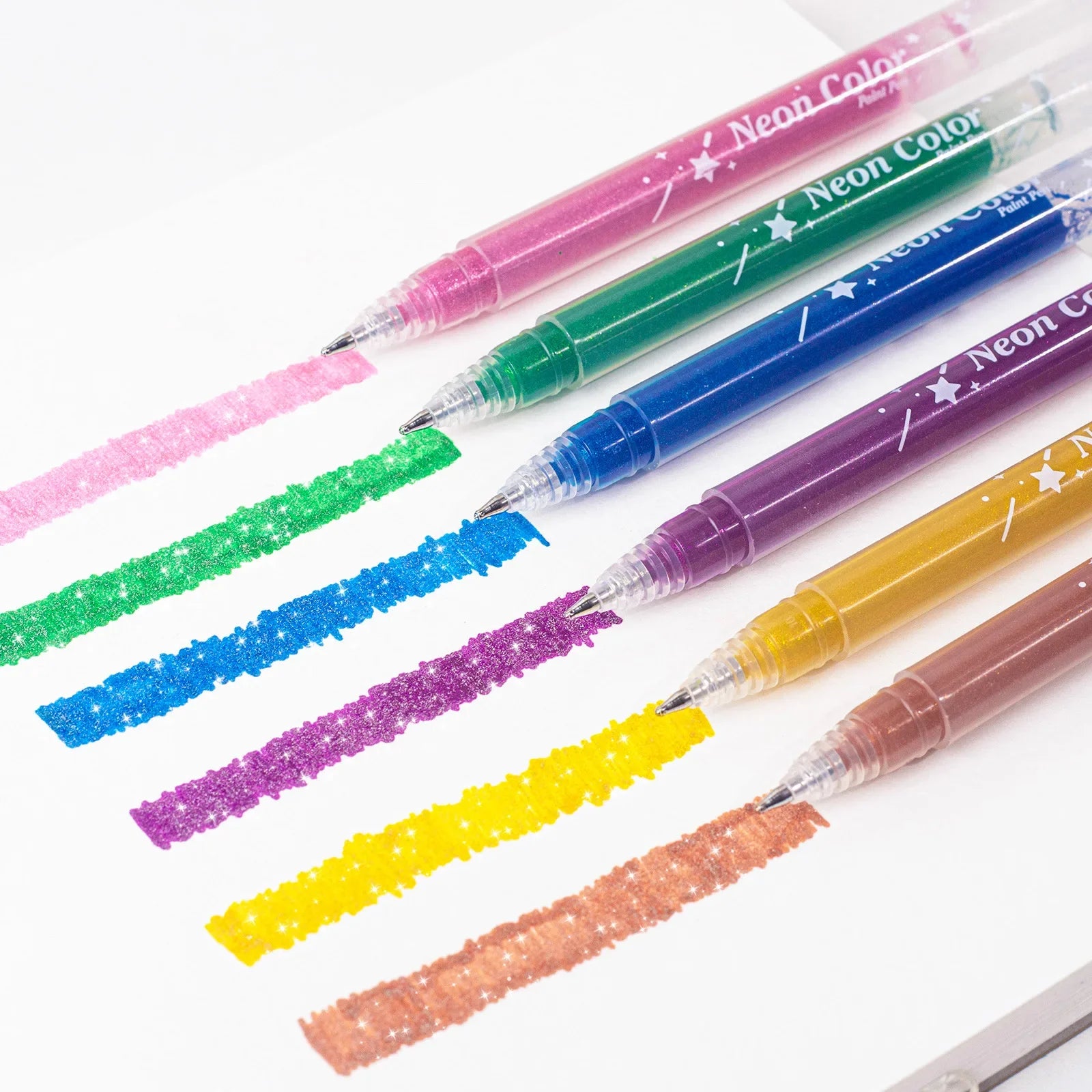 Glitter Gel Pens Set – Sparkling Colors for Adult Coloring & Drawing