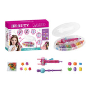 DIY Hair Braiding Machine Girls' Manual Hair Styling Decoration Toys Girls Hair Styling Tool with Reusable Bead Gifts for Girls thumbnail 5