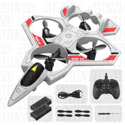 ✈️ 360° Stunt RC Drone Fighter: Flip, Glow & Fly Anywhere thumbnail 11