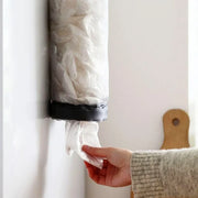 Home Grocery Bag Holder Wall Mount Plastic Bag Holder Dispenser Hanging Storage Trash Garbage Bag Kitchen Garbage Organizer thumbnail 4