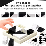 🧩 Hidden Blocks Board Game: STEM-Approved Wooden Puzzle for Creative Minds thumbnail 4
