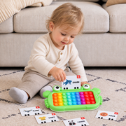 Interactive Talking Flash Card Learning Tablet with Pop-It Keyboard, Spelling & Phonics Games thumbnail 1