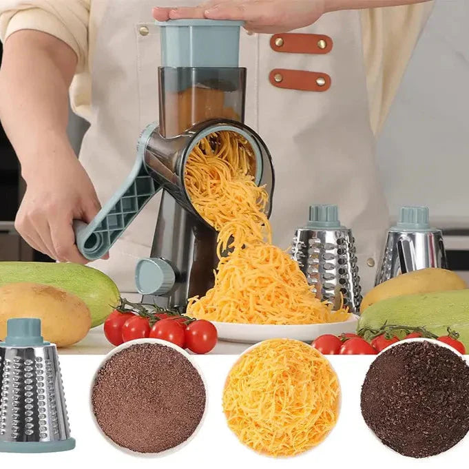 VeggieVortex 3-in-1 Rotary Slicer and Shredder