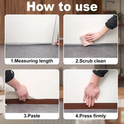 Adhesive Draft Stopper Seal Strip for Doors, Windows & Shower Doors thumbnail 3