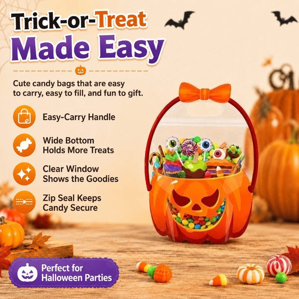Spooky Trick-or-Treat Tote Bag