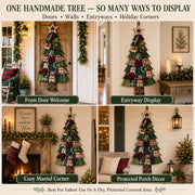 🎄Beginner-Friendly DIY Oversized Patchwork Christmas Tree Door Hanging Kit | Complete Kit with All Tools & Step-by-Step Guide Included 💕 thumbnail 5