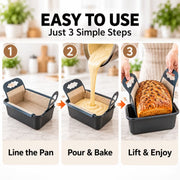 Cross‑Shape Food‑Safe Baking Liner thumbnail 2