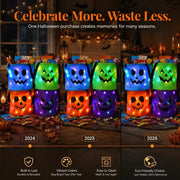 Halloween Colorful Candy Bags Led Light-up Gift Bags thumbnail 6