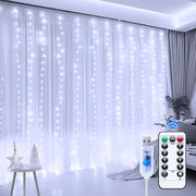 Remote-Control Led Curtain Light-9.8*9.8 FT thumbnail 3