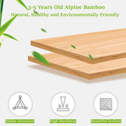 Premium 9-Tier Bamboo Storage Rack – No Assembly Required thumbnail 6