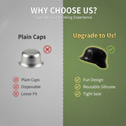 Funny Saluting Bottle Stopper thumbnail 5