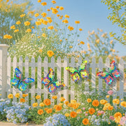 🦋A complete set! 4Pcs Butterfly Metal Wall Decor🤩 thumbnail 3