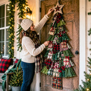 🎄Beginner-Friendly DIY Oversized Patchwork Christmas Tree Door Hanging Kit | Complete Kit with All Tools & Step-by-Step Guide Included 💕 thumbnail 9