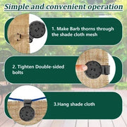 🔥Shade Cloth Heavy Duty Lock Grip thumbnail 7