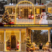 Remote-Control Led Curtain Light-9.8*9.8 FT thumbnail 11