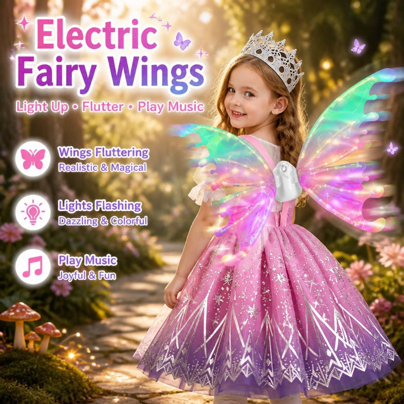 Electric Fluttering Fairy Wings
