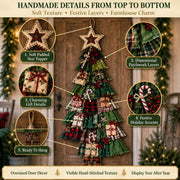 🎄Beginner-Friendly DIY Oversized Patchwork Christmas Tree Door Hanging Kit | Complete Kit with All Tools & Step-by-Step Guide Included 💕 thumbnail 3