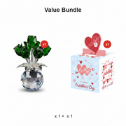 Everlasting Crystal Rose in Vase – Handcrafted Sparkling Keepsake, Fade-Resistant & Perfect Gift 🌹✨ thumbnail 17