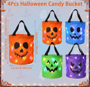 Halloween Colorful Candy Bags Led Light-up Gift Bags thumbnail 9