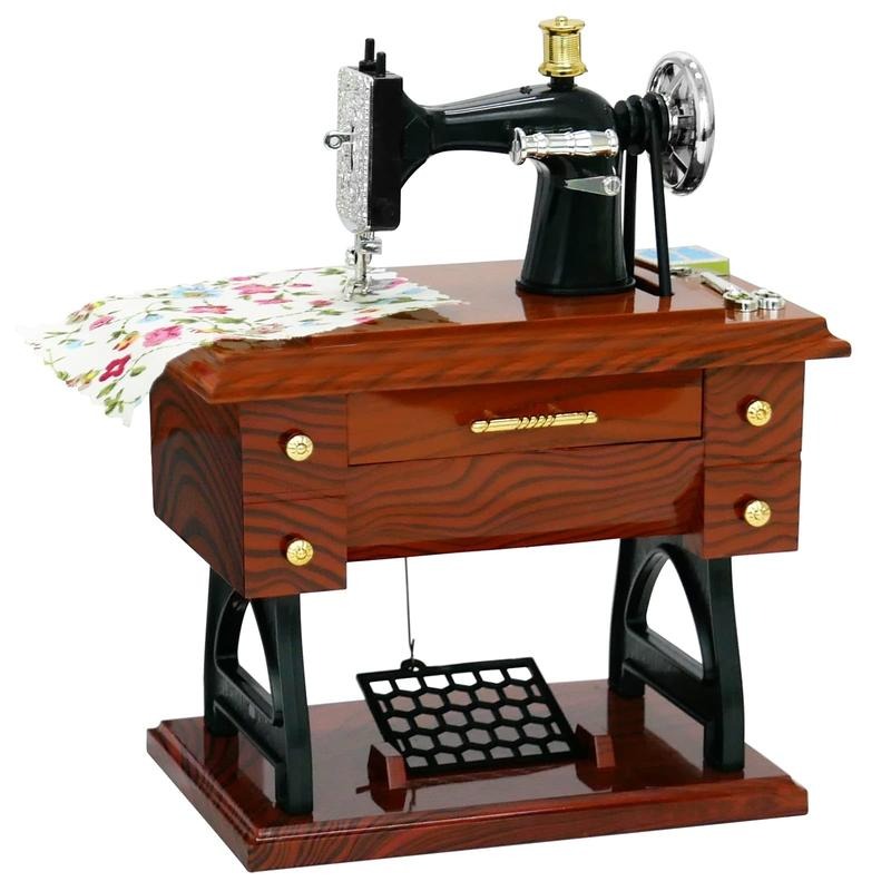 Vintage Sewing Music Box
