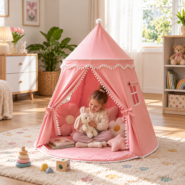 Cozy Kids Play Tent – A Charming Hideaway for Reading & Play