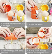 Efficient Egg Cracking Tool, Handy Egg Separator thumbnail 7