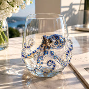 Artisanal Blue Ringed Octopus Glassware thumbnail 1