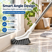 Adjustable Length Stainless Steel Telescopic Long Handle Crevice Cleaning Brush thumbnail 2